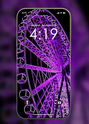 Purple Wallpaper HD android App screenshot 1