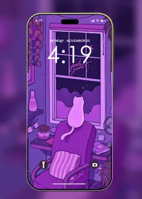 Purple Wallpaper HD android App screenshot 3